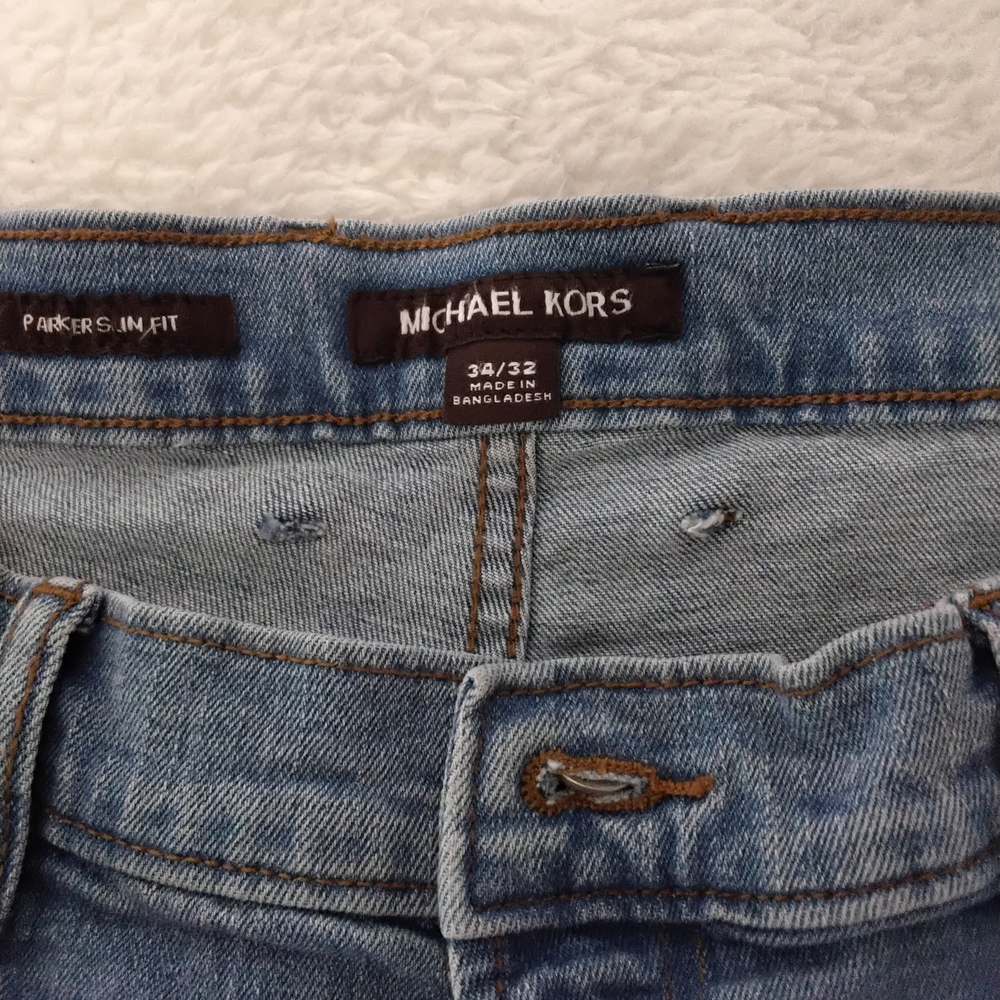 Michael Kors Light Blue Denim Pants